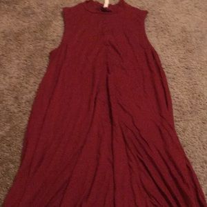 Maroon dress